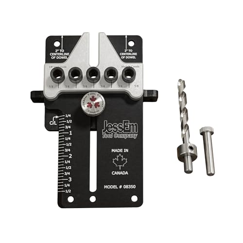 Image of JessEm 08350MK Dowelling Jig Master Kit Precision Woodworking Joinery Tools