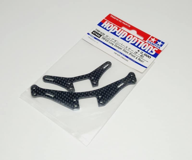 Améliorez l'amortissement de votre TRF420 avec les supports longs TAMIYA 47440
