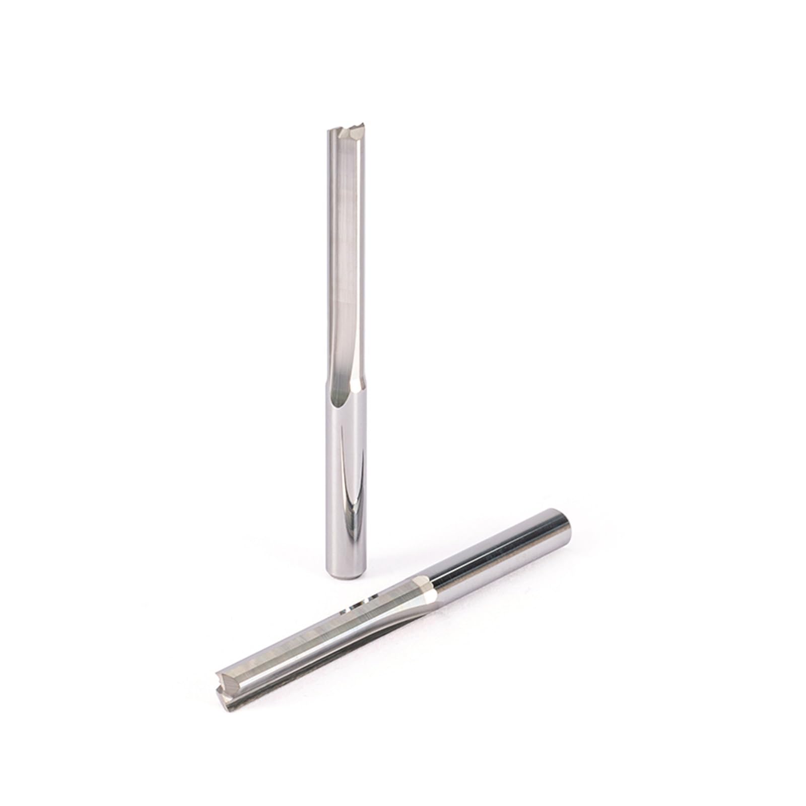 5 Stück CNC-Werkzeugmaschine Graviermaschine 2 Flötenfräser 4 mm x 32 mm gerader Schaft Schaftfräser CNC langlebige Fräser
