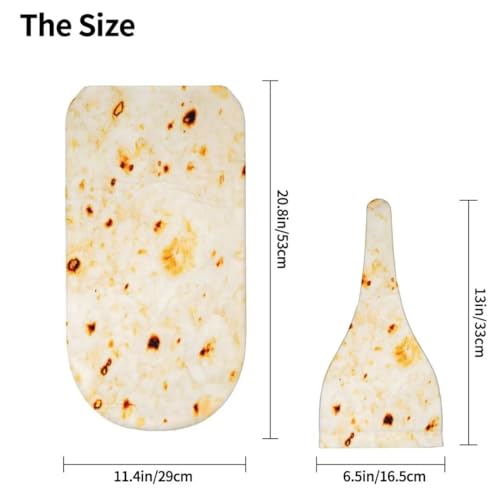 Image of Funny Burrito Newborn Swaddling Blanket Beanie Hat Sets Soft Baby Receiving Tortilla Blanket Soft Sleeping Bag New Born Soft Sleep Sacks for Boys Girls