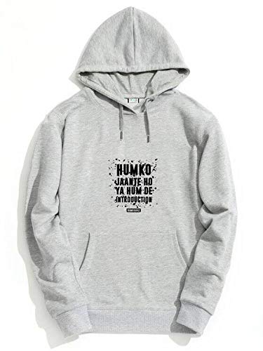 Image of The SV Style Random Print Graphic Print Pullover Hoodie, Black, Long Sleeve with Kangaroo Pocket 320 GSM Fleece Inside