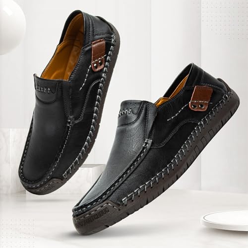 Ideacloth Shoes for Men, Men's Breathable and Comfortable Waterproof Fashion Orthopedic Shoes - Improve Posture and Get Rid of Discomfort Walking and Standing4