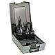 Bosch Accessories Professional 3tlg. Stufenbohrer-Set HSS-AlTiN mit 3-Flächen-Schaft