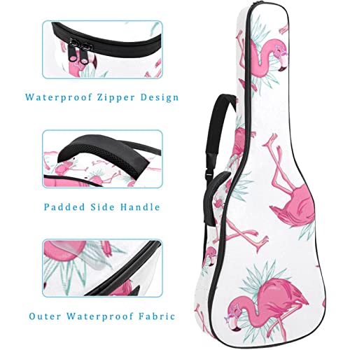Fish Circle Étui rembourré pour guitare classique acoustique, Multicolore 02, 42.9×16.9×4.7 in, Organiseur de sac - Les Beatles, Paul McCartney, John Lennon, RIngo Starr, George Harrison Fish Circle Étui rembourré pour guitare classique acoustique, Multicolore 02, 42.9x16.9x4.7 in, Organiseur de sac – Image 5