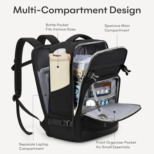 mibasies 30L Travel Backpack Flight Approved