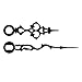 2'' Black Small Serpentine Clock Hands (set)