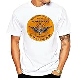 Collar type: Round neck Motobecane T Shirt Vintage Motorcycle Service Logo French Scooter Bike New Men\'s White M