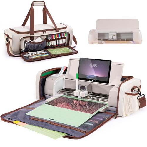 IMAGINING Carrying Case Bag for Circut Maker 4 Maker 3 Explore 4 Explore 3 Explore Air 2 Large Opening Storage for Circut Accessories and Suppliers