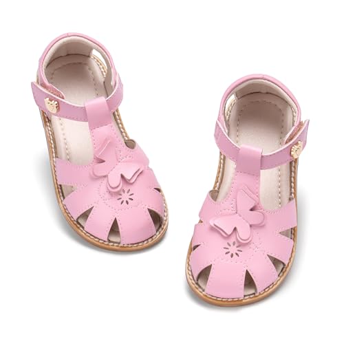Image of GINFIVE Toddler Girls Sandals Girls Toddler Sandals Little Girls Kids Shoes