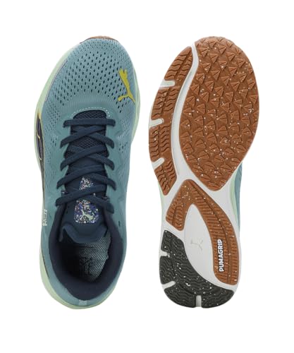 Image of Puma Women, Velocity Nitro 2 FMile WNS, Adriatic-Dark Night-Fresh Pear, Sneaker, 7.5UK, (37729202)