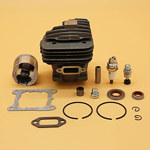 Kit de Sello de Aceite de cojinete de bujía de Anillo de pistón de Cilindro de 44,7mm Apto for Stihl MS261 MS 261 MS261C Piezas de Repuesto de Motosierra de jardín