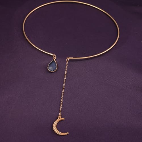 Image of SALTY Anti Tarnish Pendant Necklace for Women | Stylish Locket Neck Chain | Fashion Jewellery Accessories for Girls Boys | Minimal Jewelry | Ideal for Gifting - Scorpio | Gift for Diwali, Christmas, Marriage, Birthday