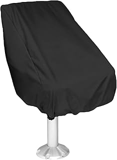 Pruie Capa de assento para barco à prova d'água resistente às intempéries Capa protetora para cadeira ao ar livre Capa para banco de barco Capa para assento para cadeira para barco Oxford Pano Oxford