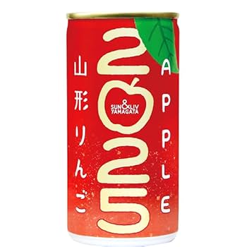 Amazon.co.jp: サン＆リブ 山形代表 山形りんご 2025 (1箱 190ml