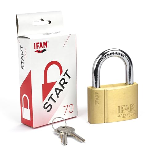 Ifam Candado SR70 Start Padlock, Gold - Image 2