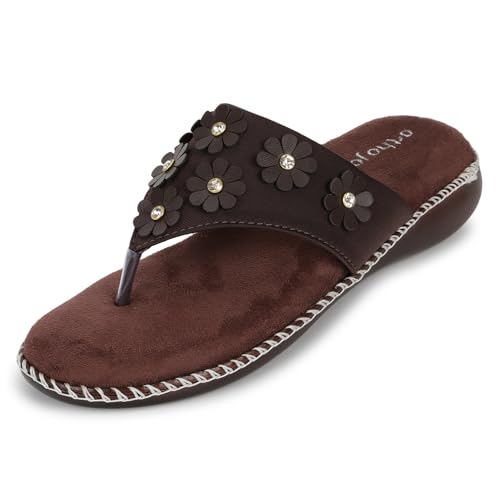 Image of ORTHO JOY doctor Fancy Footwear for women || Orthopedic Women's Fancy Slipper /Sandal For Women