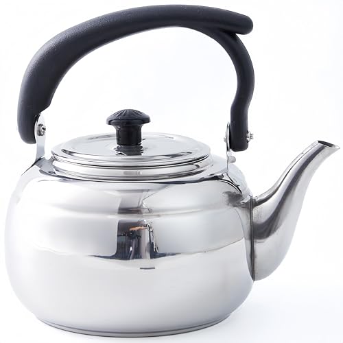 Stainless Steel Chai Pot for Stove & Electric...