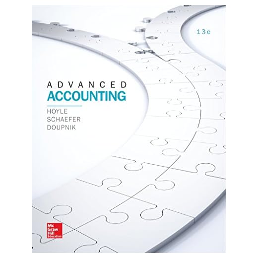 LooseLeaf for Advanced Accounting (Irwin Accounting) - Standalone book