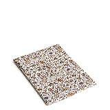 Vera Bradley Women's Premium Cotton Large Envelope Tech Sleeve, Marrakesh Vines Cream, One Size