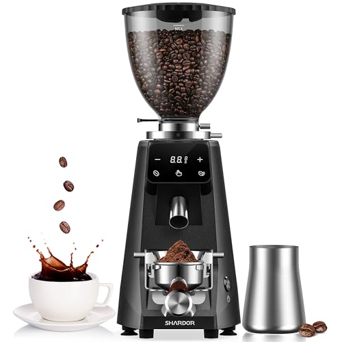 SHARDOR 64mm Burr Coffee Grinder, Electric Espresso Coffee Grinders for Home Use with...