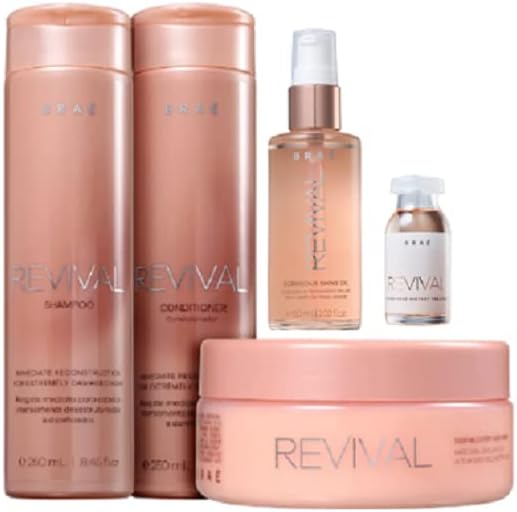 Brae Revival Kit Reconstrução Home Care (5 Produtos)