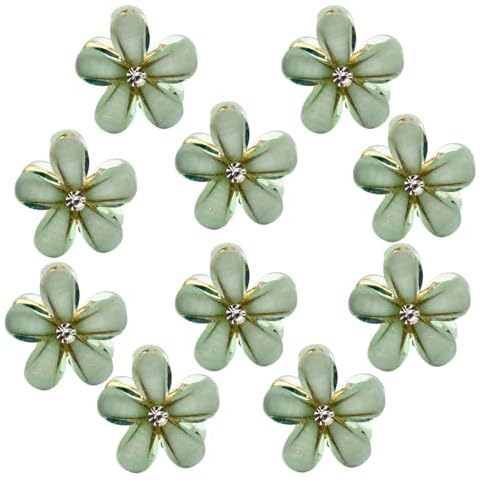 PAITOK 10-Piece Mini Flower Hair Clips Cover