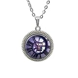 Vintage Clock Time Tardis Doctor Who Quote Necklace Custom Personalized Style Pendant Jewelry Gifts for Women