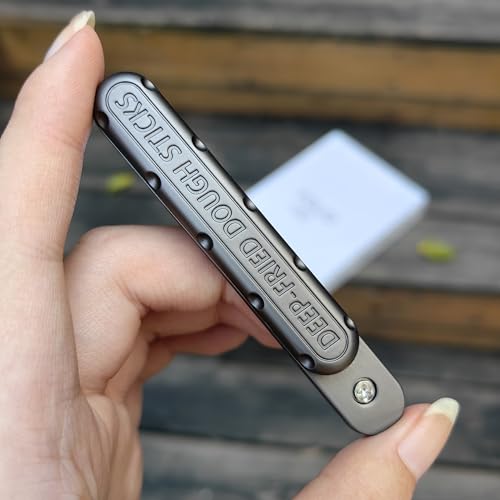 T-Conceal EDC Fidget Slider Fidget Toy Adult Stress Relief Metal Rotation Push Pull ADHD...