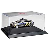 Das Modell befindet sich in einer stilvollen passenden originalen Herpa Verpackung, mit abnhembarem Sockel und Vitrine.