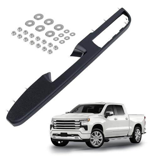 ItranMc 80994 Door ArmRest Repair with Chevy Silverado Tahoe Suburban Avalanche, GMC Sierra Yukon 2010-2014, Front Left Driver Side Handle Above Arm Rest (Black),Replaces84127280