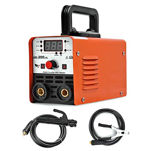 Saldatrice Portatile, Saldatore Multi Processo 220V Nuovo Saldatore LCD Con Display Digitale Per Aste Di Saldatura Inferiori A 3,2-4 Mm, 2.5KW