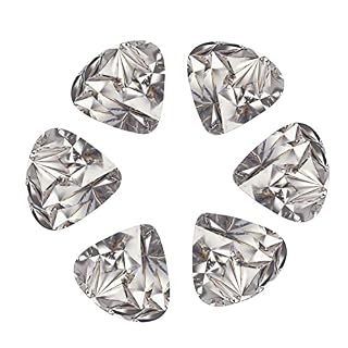 Lot de 24 médiators à paillettes pour guitare acoustique, électrique, basse (0,46/0,71/0,96 mm) - Les Beatles, Paul McCartney, John Lennon, RIngo Starr, George Harrison Lot de 24 médiators à paillettes pour guitare acoustique, électrique, basse (0,46/0,71/0,96 mm) – Image 2