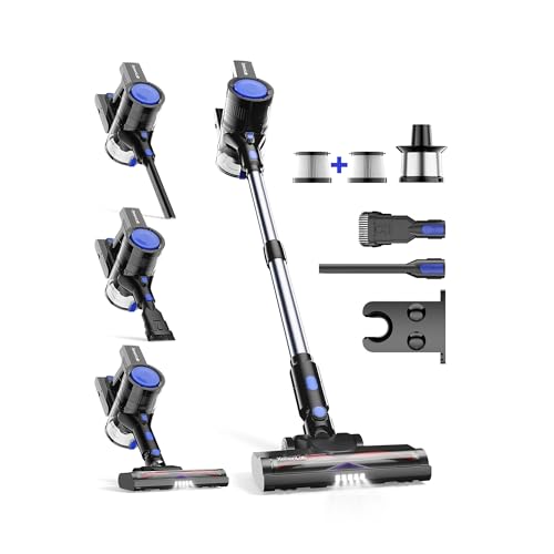 XenonLab Cordless Vacuum Cleaner, 45KPA Stick Vacuum Cleaners for Home with Up t...