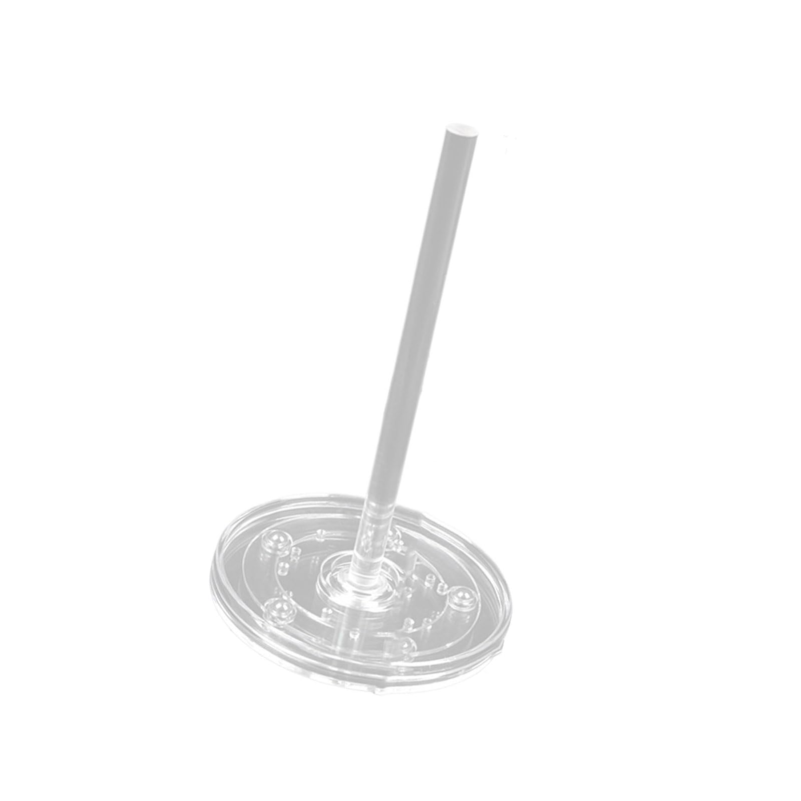 HZGFNBZ Rotating Yarn and Thread Holder Clear ABS Spool Desk Dispenser Thread Spool Stand for Crocheting Knitting Essential