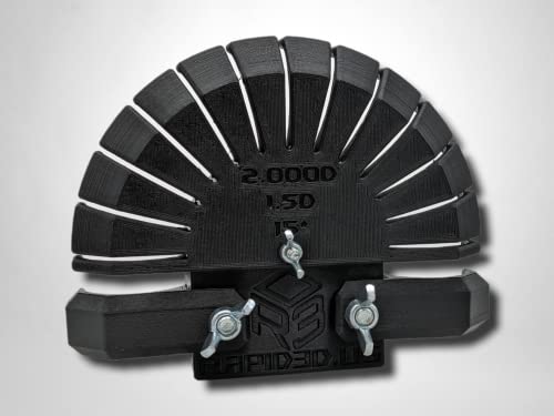 180 Degree Vertical Bandsaw Mandrel Bend Cutting Titanium Stainless Aluminum by Rapid 3D USA (1.5 Inch 1D CLR)