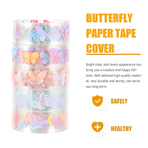 Ciieeo 10rolls Decorative Tape Unique Diy Pet Scrapbook Tape for Album Handbook Crafting for Scrapbooking Projects - Image 4