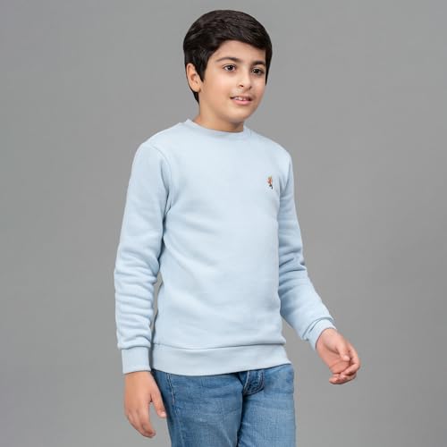 Image of Red Tape Boy's Cotton Blend Crew Neck Sweatshirt