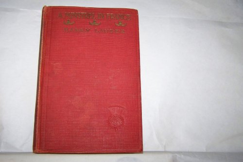 A Minstrel In France [Unknown] B00085BQA0 Book Cover