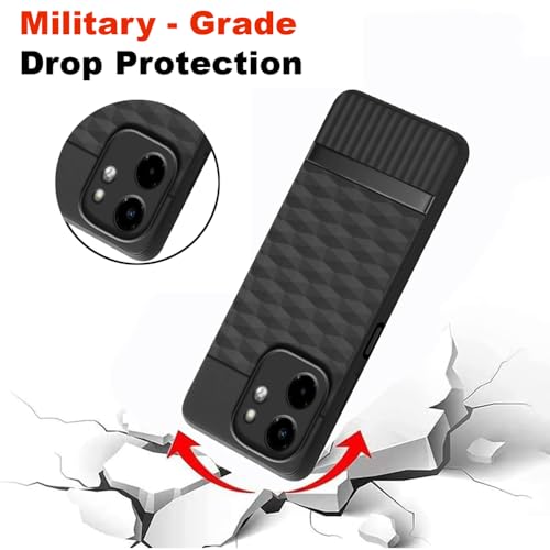 Image of Shockproof Case for Infinix Smart 9 HD 4G | Full Camera Protection | TPU Flexible Back Cover for Infinix Smart 9 HD 4G (Matte Black)