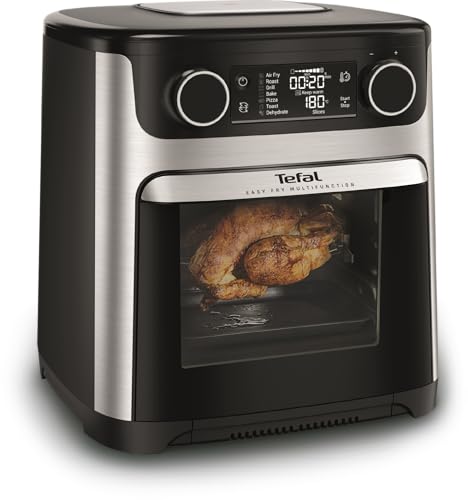 Tefal Easy Fry 15L Air Fryer Oven 9-in-1 Rotisserie Stainless Steel