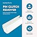 Pin Clutch Remover Tool for Rubber Backing Clutches on Enamel Pins | Sliding De-Clutcher for Pin Backs