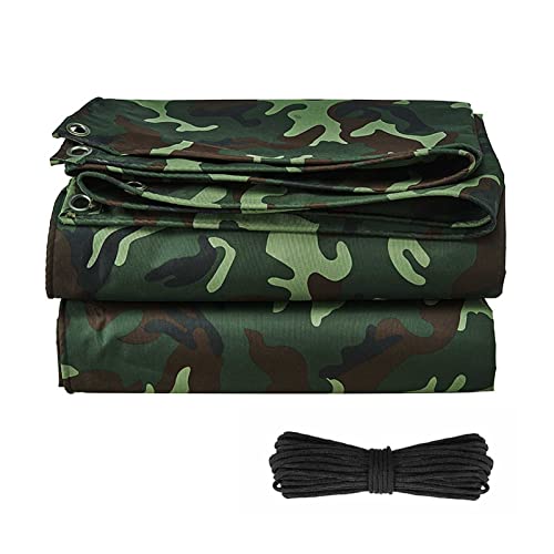 Bâche imperméable camouflage 3x3m ultra-résistante 450gsm de protection