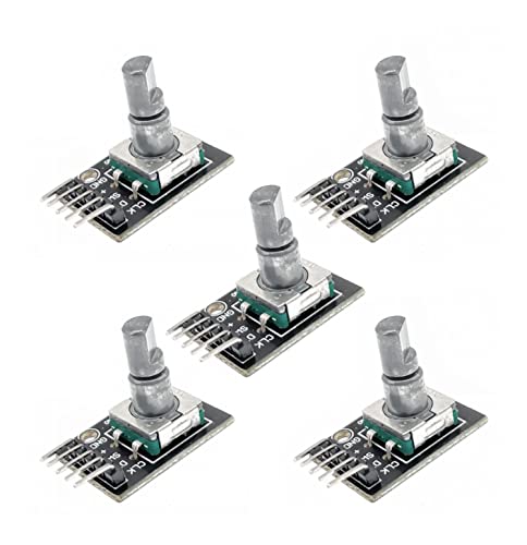 5pcs Encoder Rotativo KY-040 - Modulo 360 Gradi Con Pulsante, Per Arduino E Progetti DIY - Foto 5