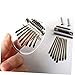 10 Sets Thumb Piano Shrapnel Portable Thumb Piano Kalimba Piano Beginner Kalimba for Beginner for Adult Diy Finger Piano Diy 8-keys Home