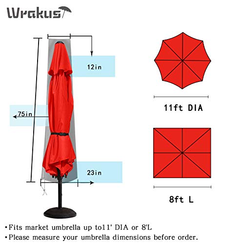 image for Wrakus Patio Umbrella Cover Outdoor Waterproof, Simply Shade Hampton B