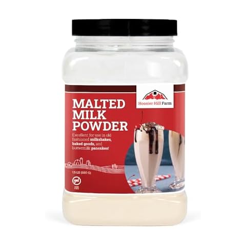 Hoosier Hill Farm Malted Milk Powder, 1.5LB (Pack of 1) Cover