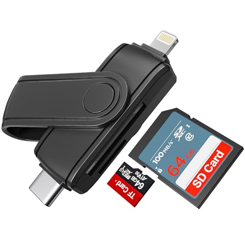 Amazon.co.jp: Lightning sdカードリーダー 、iPad用、2in1 SD/Micro