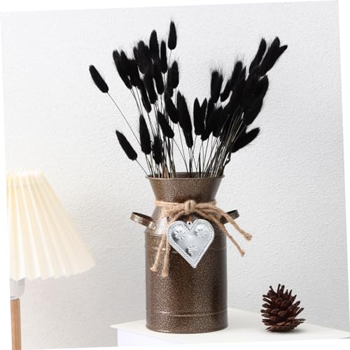60 colas de conejo secas para decoración floral miniatura 5