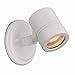 Acclaim 7690WH Cylinders Collection 1-Light Wall Mount Outdoor Light Fixture, Gloss White