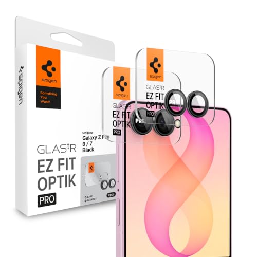 Image of Spigen Optik Pro Camera Lens Protector for Galaxy Z Flip 8 / Flip 7 [2P]